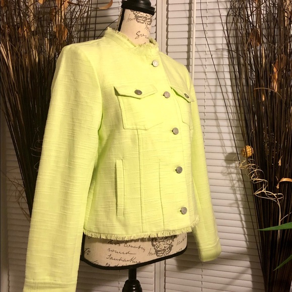 Banana Republic Raw Hem Citron Jacket - Picture 2 of 6